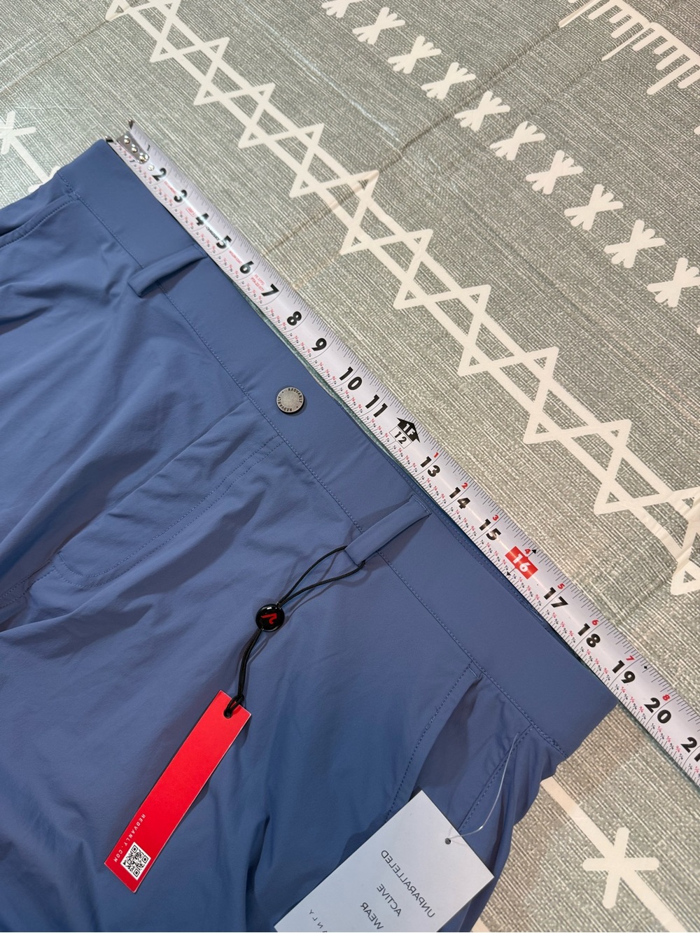 Redvanly Hanover Pull-On Shorts in Blue Horizon XXL/9” inseam - Picture 6 of 7